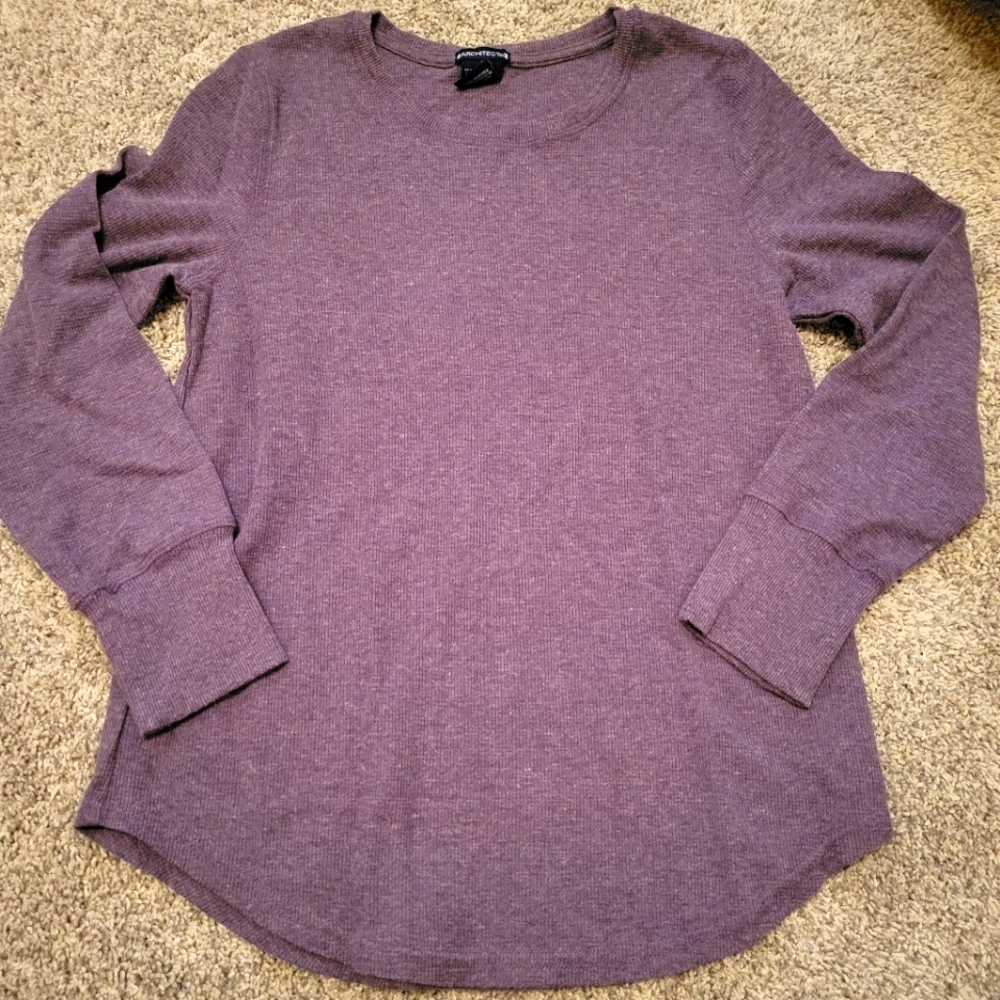 Purple thermal shirt large